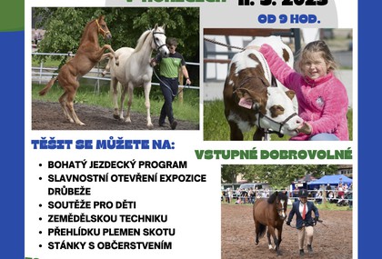 Chovatelský den na školním statku Hořice